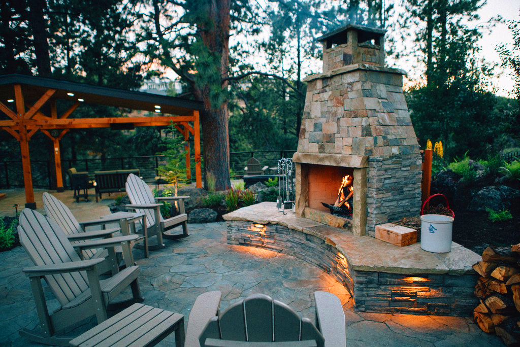 Fire Pits And Outdoor Fireplaces, Outdoor Fire Pit With Chimney